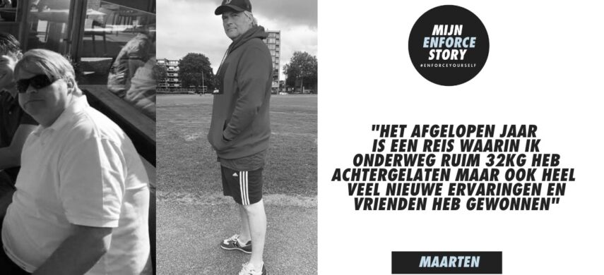 De Enforce story van Maarten de Graaff: Naast een ander lijf ben ik ook als mens gegroeid